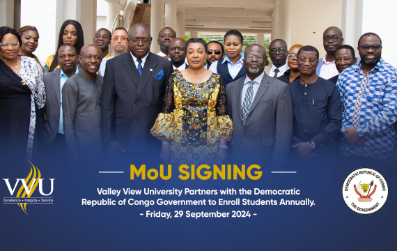 Valley View University Partners with the Democratic Republic of Congo Government to Enroll Students Annually